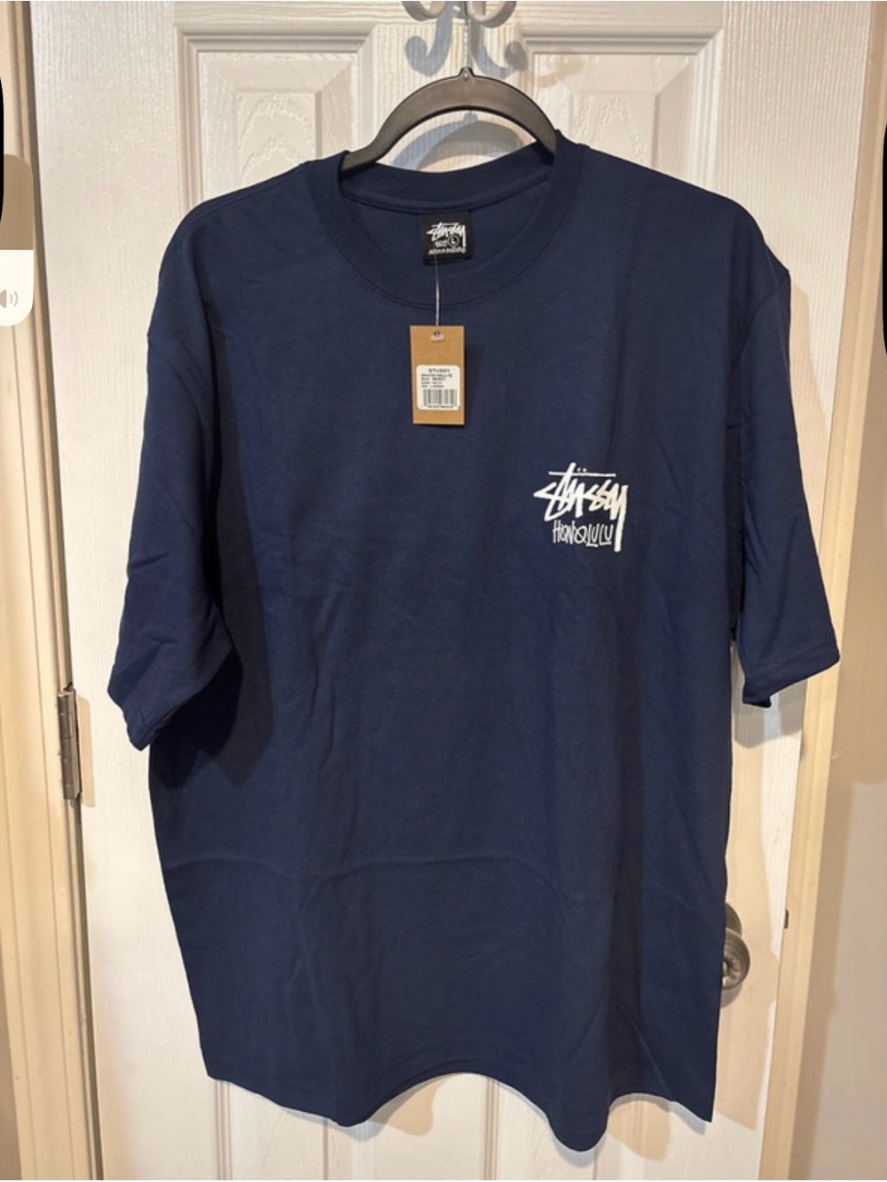 NWT Navy Stussy Honolulu T-Shirt